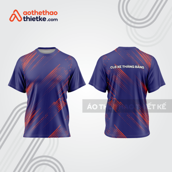 Mẫu thiết kế áo đồng phục t-shirt đua xe thăng bằng đẹp tba111