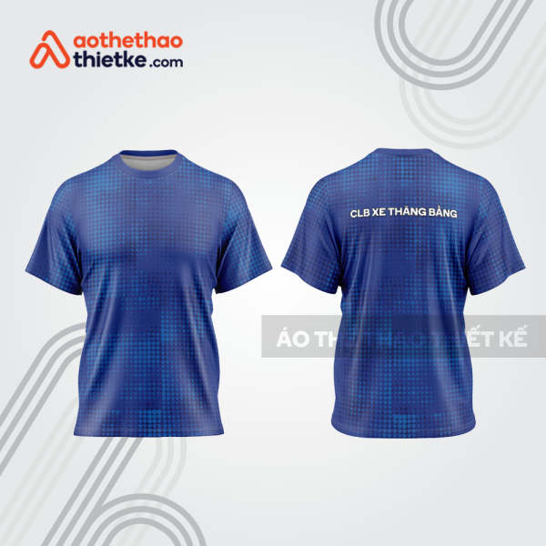 Mẫu thiết kế áo đồng phục t-shirt đua xe thăng bằng đẹp tba117