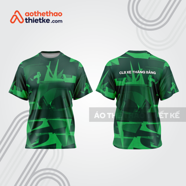 Mẫu thiết kế áo đồng phục t-shirt đua xe thăng bằng đẹp tba120