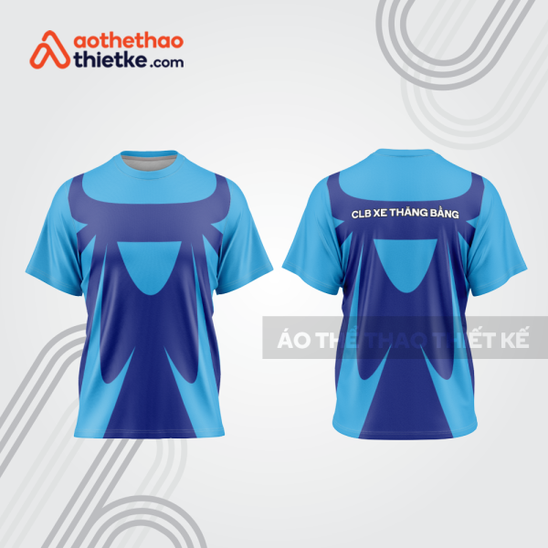 Mẫu thiết kế áo đồng phục t-shirt đua xe thăng bằng đẹp tba122