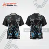 Mẫu thiết kế áo đồng phục t-shirt đua xe thăng bằng đẹp tba136