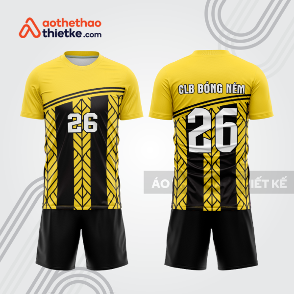 Mẫu thiết kế quần áo đồng phục thi đấu bóng ném bn103