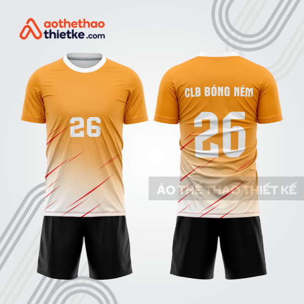 Mẫu thiết kế quần áo đồng phục thi đấu bóng ném bn105