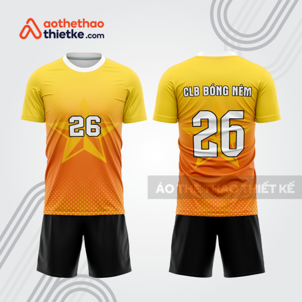 Mẫu thiết kế quần áo đồng phục thi đấu bóng ném bn106