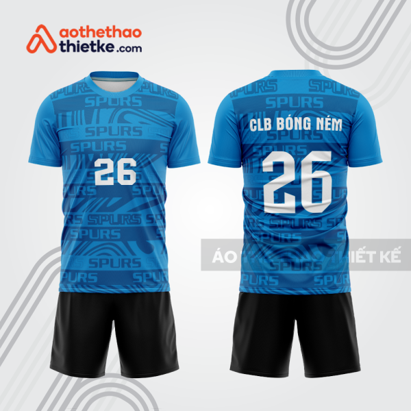 Mẫu thiết kế quần áo đồng phục thi đấu bóng ném bn107