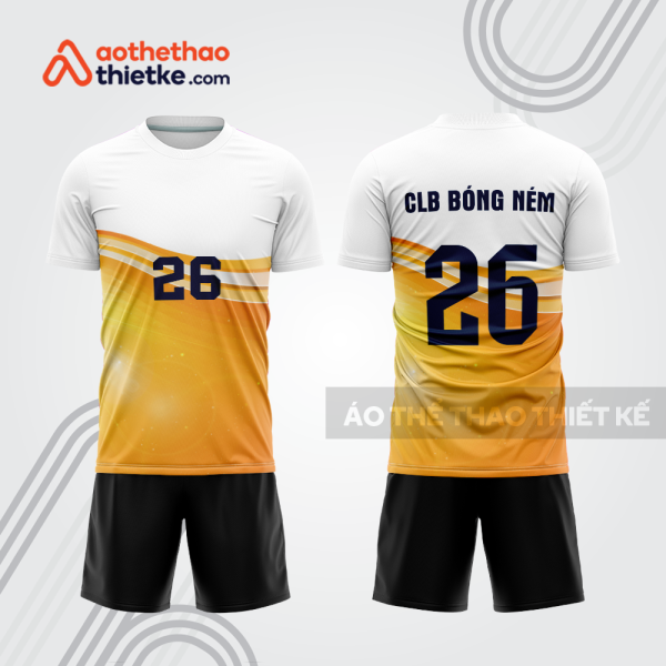 Mẫu thiết kế quần áo đồng phục thi đấu bóng ném bn109