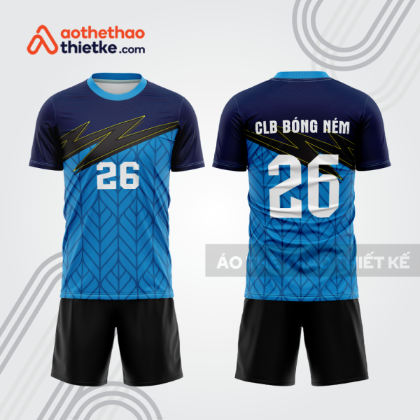 Mẫu thiết kế quần áo đồng phục thi đấu bóng ném bn114