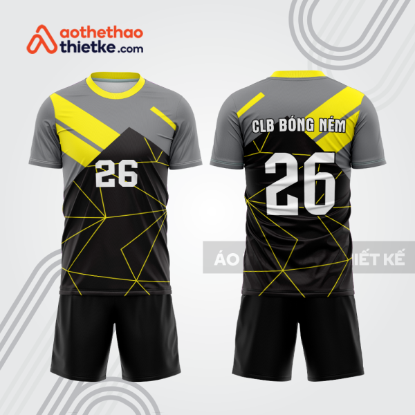 Mẫu thiết kế quần áo đồng phục thi đấu bóng ném bn115
