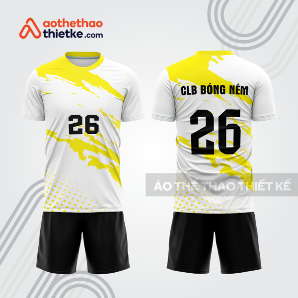 Mẫu thiết kế quần áo đồng phục thi đấu bóng ném bn116