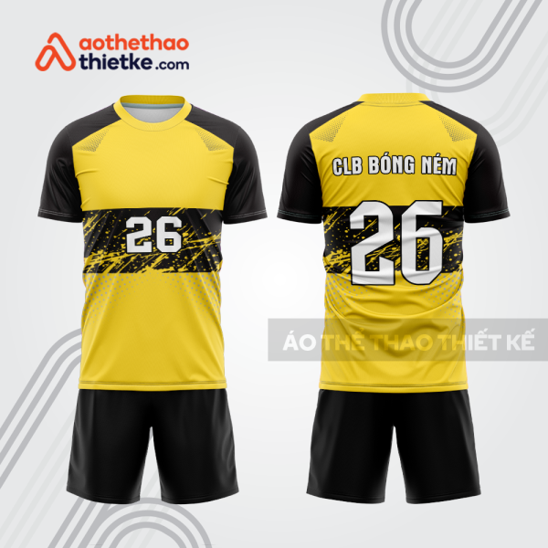 Mẫu thiết kế quần áo đồng phục thi đấu bóng ném bn117