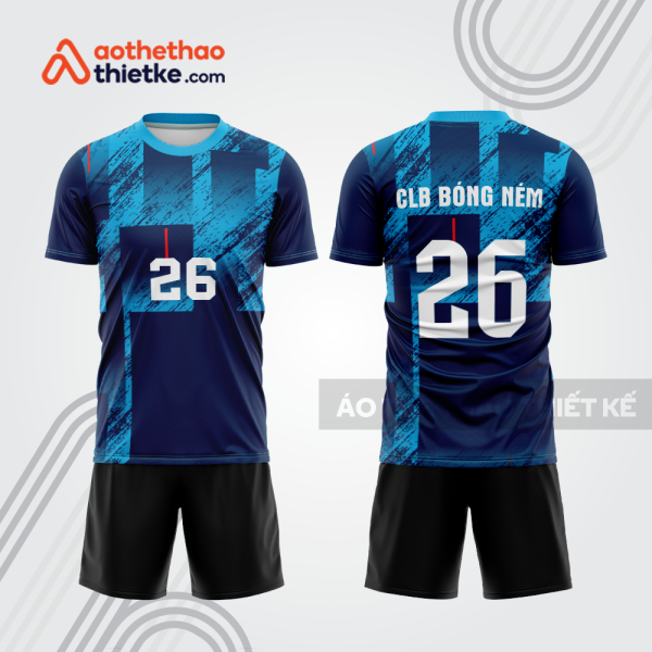 Mẫu thiết kế quần áo đồng phục thi đấu bóng ném bn123