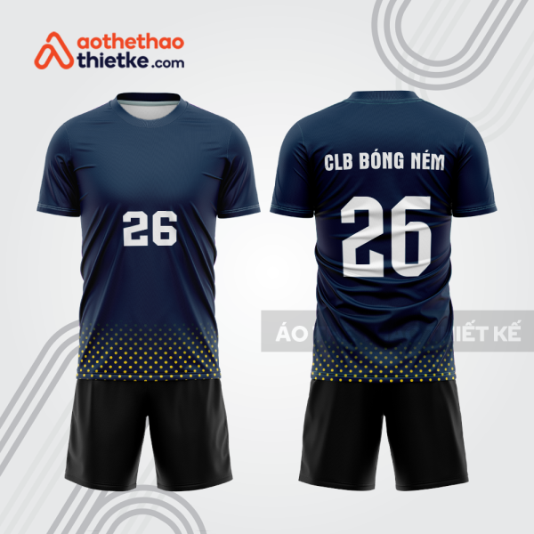 Mẫu thiết kế quần áo đồng phục thi đấu bóng ném bn126