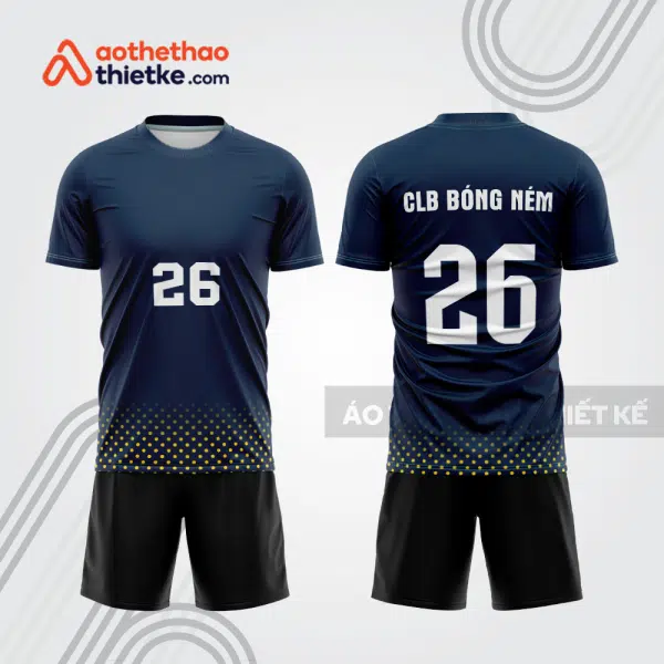 Mẫu thiết kế quần áo đồng phục thi đấu bóng ném bn126