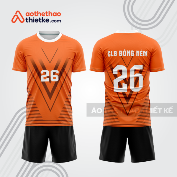 Mẫu thiết kế quần áo đồng phục thi đấu bóng ném bn127