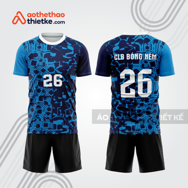 Mẫu thiết kế quần áo đồng phục thi đấu bóng ném bn130