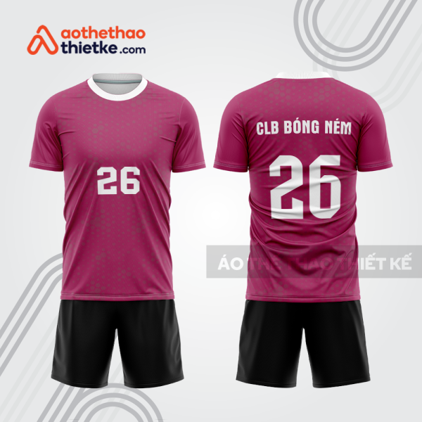 Mẫu thiết kế quần áo đồng phục thi đấu bóng ném bn131