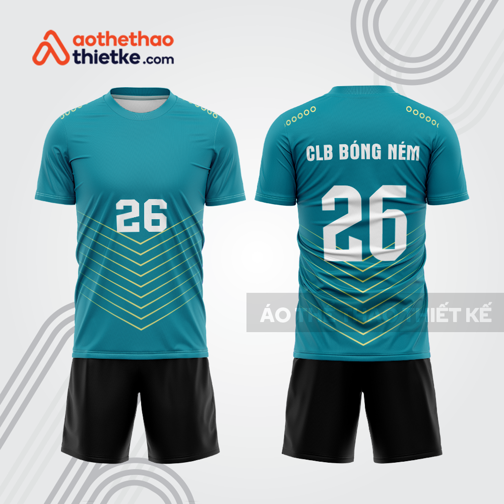 Mẫu thiết kế quần áo đồng phục thi đấu bóng ném bn134