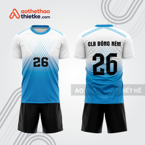 Mẫu thiết kế quần áo đồng phục thi đấu bóng ném bn135