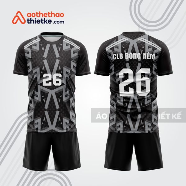 Mẫu thiết kế quần áo đồng phục thi đấu bóng ném bn136