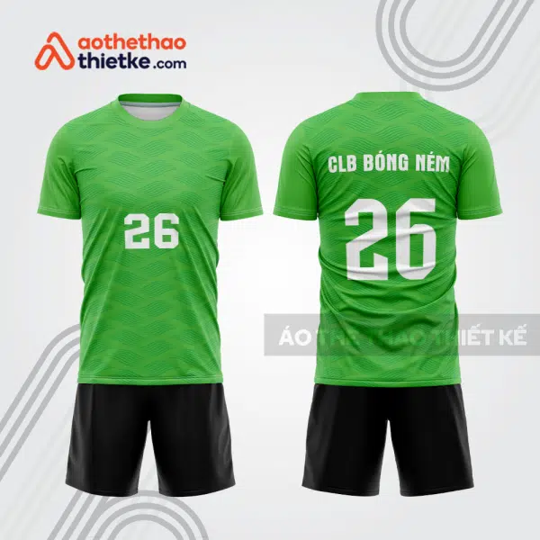 Mẫu thiết kế quần áo đồng phục thi đấu bóng ném bn141