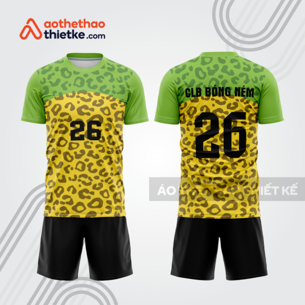 Mẫu thiết kế quần áo đồng phục thi đấu bóng ném bn143