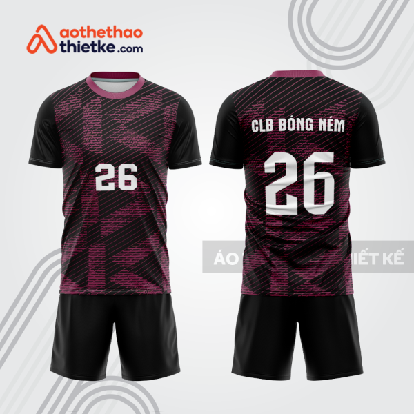 Mẫu thiết kế quần áo đồng phục thi đấu bóng ném bn144