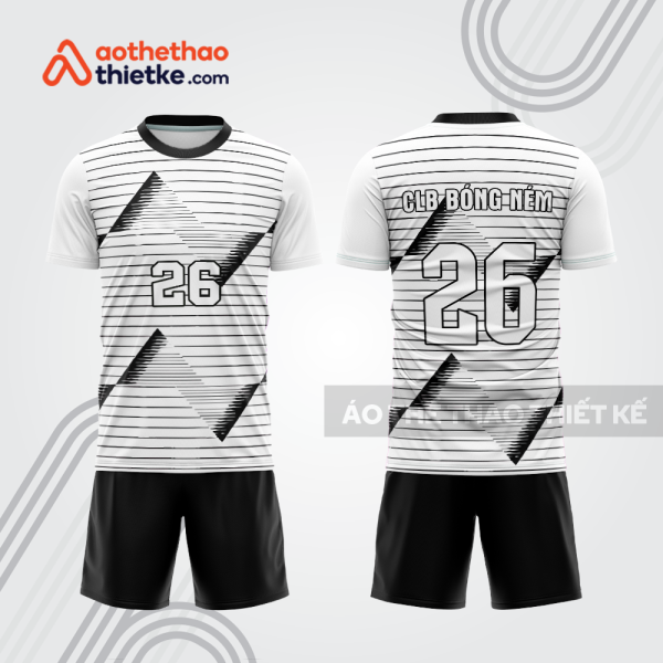 Mẫu thiết kế quần áo đồng phục thi đấu bóng ném bn145