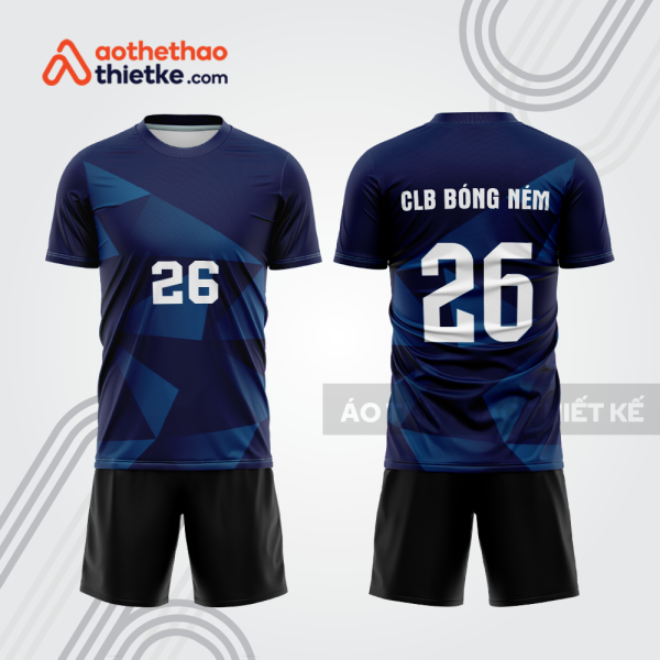 Mẫu thiết kế quần áo đồng phục thi đấu bóng ném bn148