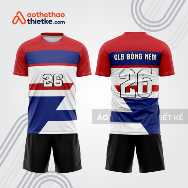 Mẫu thiết kế quần áo đồng phục thi đấu bóng ném bn152