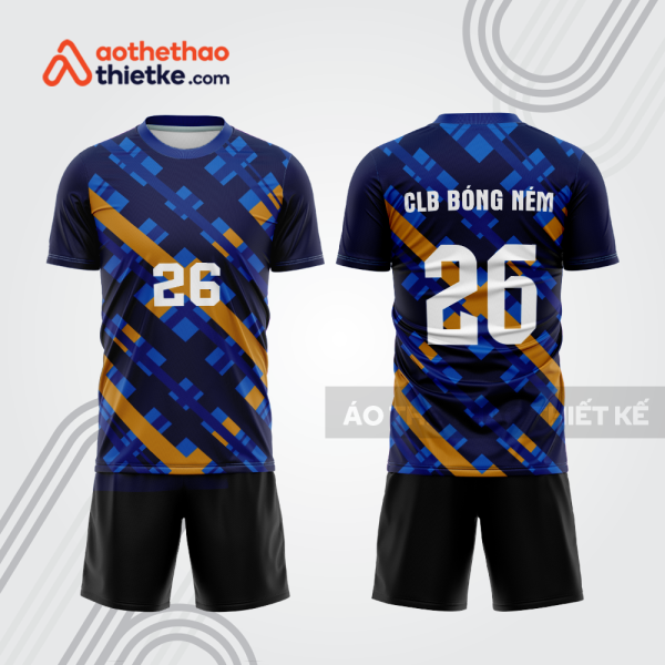 Mẫu thiết kế quần áo đồng phục thi đấu bóng ném bn155