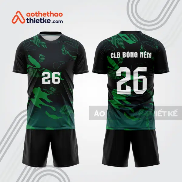 Mẫu thiết kế quần áo đồng phục thi đấu bóng ném bn158