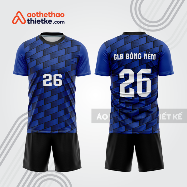 Mẫu thiết kế quần áo đồng phục thi đấu bóng ném bn160
