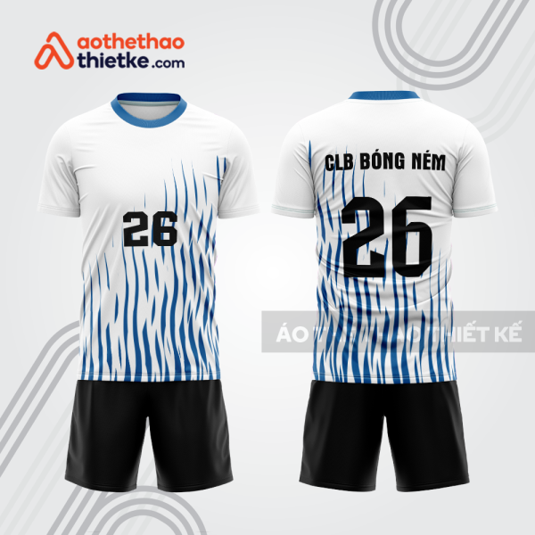 Mẫu thiết kế quần áo đồng phục thi đấu bóng ném bn161