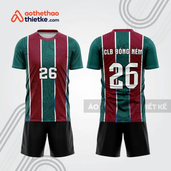 Mẫu thiết kế quần áo đồng phục thi đấu bóng ném bn162