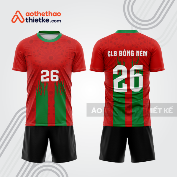 Mẫu thiết kế quần áo đồng phục thi đấu bóng ném bn164