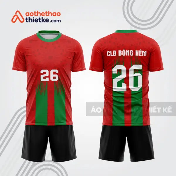 Mẫu thiết kế quần áo đồng phục thi đấu bóng ném bn164