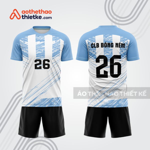 Mẫu thiết kế quần áo đồng phục thi đấu bóng ném bn165