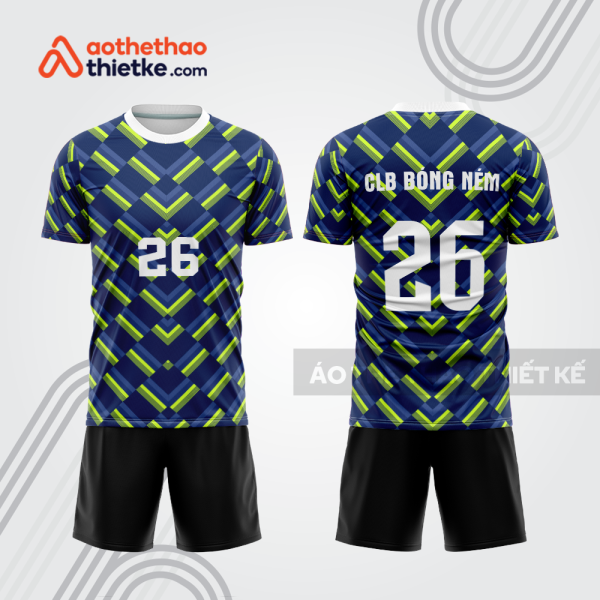 Mẫu thiết kế quần áo đồng phục thi đấu bóng ném bn168