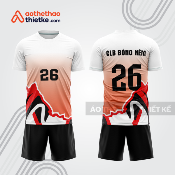Mẫu thiết kế quần áo đồng phục thi đấu bóng ném bn169