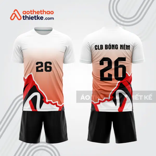 Mẫu thiết kế quần áo đồng phục thi đấu bóng ném bn169