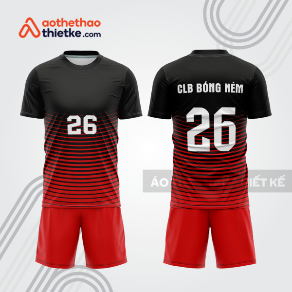Mẫu thiết kế quần áo đồng phục thi đấu bóng ném bn171