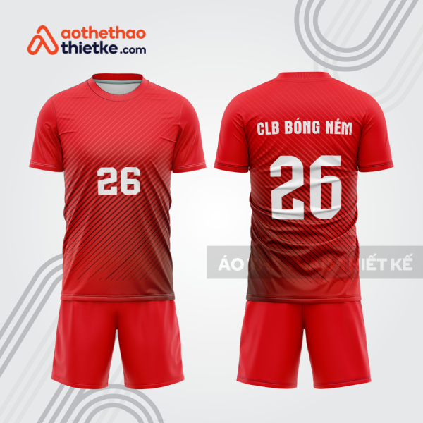 Mẫu thiết kế quần áo đồng phục thi đấu bóng ném bn181