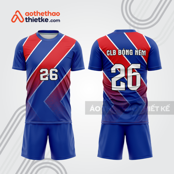 Mẫu thiết kế quần áo đồng phục thi đấu bóng ném bn183