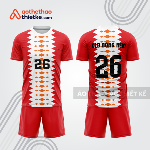 Mẫu thiết kế quần áo đồng phục thi đấu bóng ném bn194