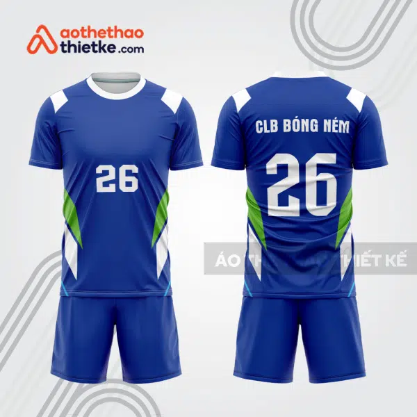 Mẫu thiết kế quần áo đồng phục thi đấu bóng ném bn207
