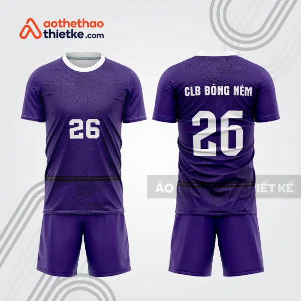 Mẫu thiết kế quần áo đồng phục thi đấu bóng ném đẹp bn213