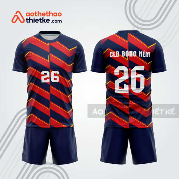 Mẫu thiết kế quần áo đồng phục thi đấu bóng ném đẹp bn214