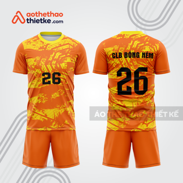 Mẫu thiết kế quần áo đồng phục thi đấu bóng ném đẹp bn216