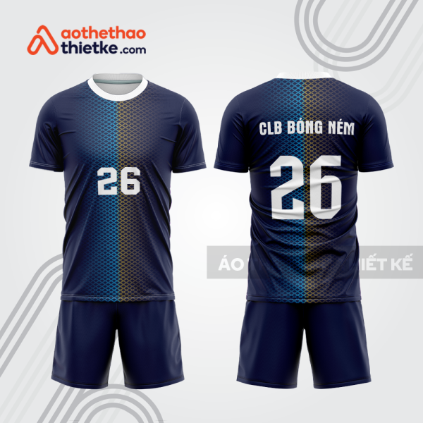Mẫu thiết kế quần áo đồng phục thi đấu bóng ném đẹp bn220