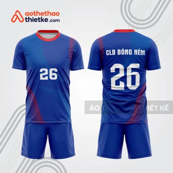 Mẫu thiết kế quần áo đồng phục thi đấu bóng ném đẹp bn221
